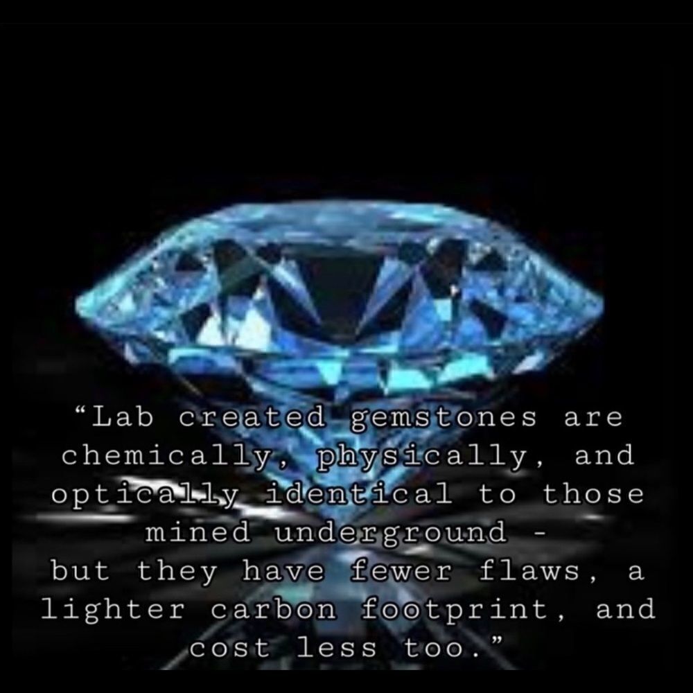 + BLUE Diamond Square Drop Earrings + - Picture 2 of 5